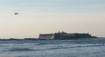 Buscas por três pescadores desaparecidos após naufrágio em Caminha