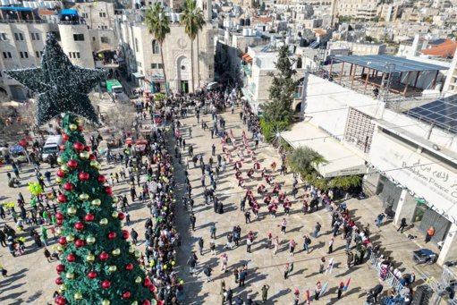 Belén celebra la Navidad por primera vez en dos años tras la guerra en Gaza