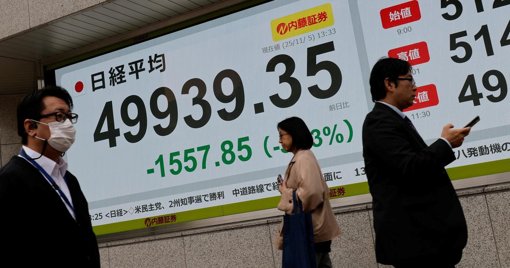 La Bourse de Tokyo plonge sur fond de tensions avec la Chine