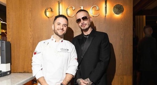 El chef Juan Manuel Barrientos y J Balvin inauguran Elcielo en Nueva York