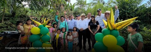 Desde Manizales se impulsan obras clave para el desarrollo rural y saneamiento en Caldas