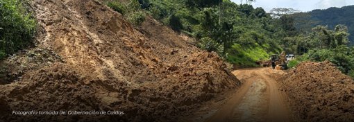 Manizales y otros municipios de Caldas en alerta por riesgo de deslizamientos ante temporada de lluvias
