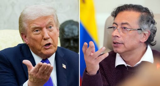 Trump amenaza a los presidentes de Colombia y México, escalando la tensión regional