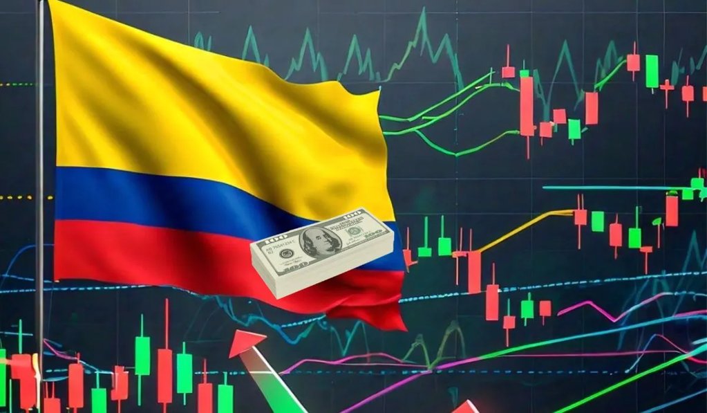 El dólar en Colombia cierra la semana a la baja en un entorno de volatilidad global