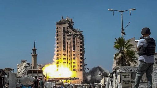 Ofensiva Israelí y Destrucción de Infraestructura en Ciudad de Gaza