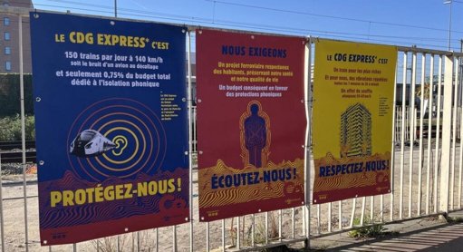 CDG Express : des mesures antibruit pour les riverains de Seine-Saint-Denis