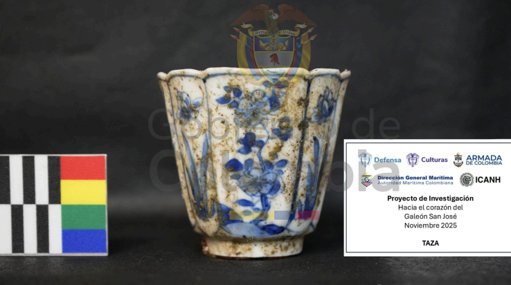 El Galeón San José revela sus secretos: Estado recupera las primeras piezas arqueológicas