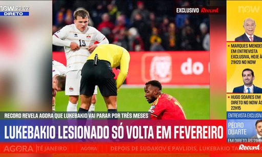 Benfica perde Dodi Lukebakio por três meses devido a fratura no tornozelo