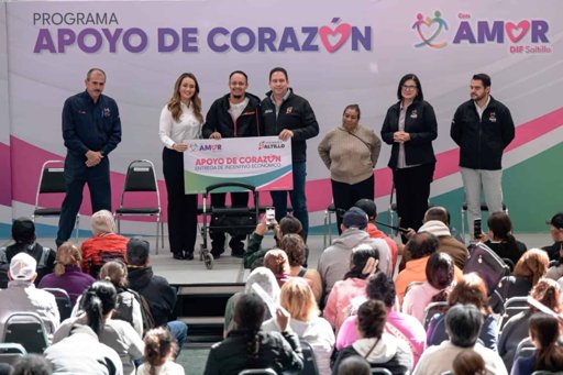 Alcalde Javier Díaz y DIF Saltillo entregan "Apoyos de Corazón" a 3,800 personas vulnerables