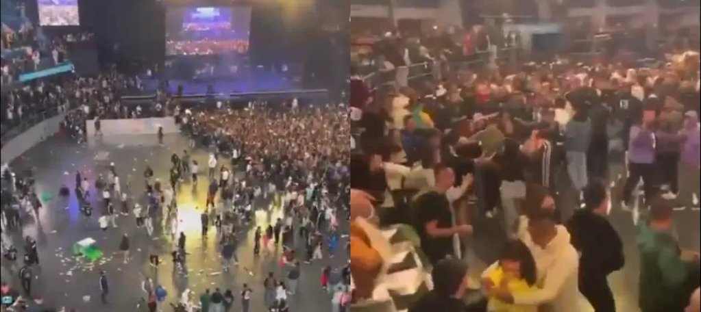 Disturbios en concierto de Damas Gratis desatan crisis de seguridad en Bogotá
