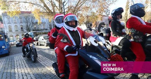 Pais e Mães Natal motards preparam passeio solidário pelas ruas de Coimbra