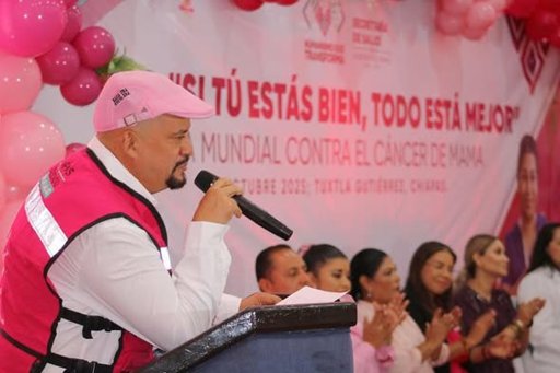 Chiapas fortalece la detección del cáncer de mama con 22 mastógrafos y unidades móviles en 65 municipios