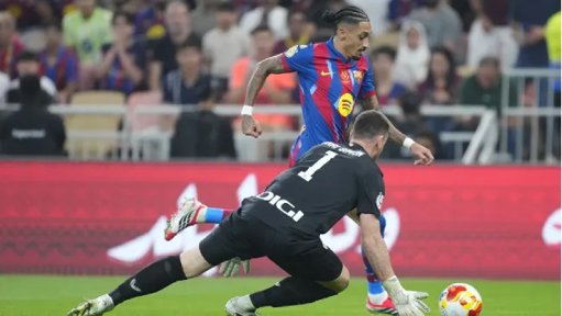 Barcelona avanza a la final de la Supercopa de España con goleada histórica sobre el Athletic