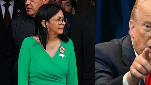 Delcy Rodríguez Asume la Presidencia Interina Bajo la Presión de EE.
UU.