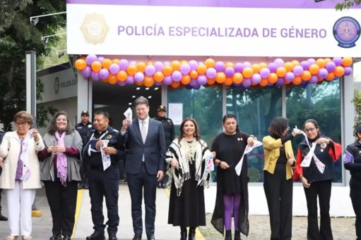 CDMX inaugura primera Estación de Policía Especializada de Género en Tlatelolco