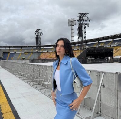 Dua Lipa en Bogotá: un homenaje a Shakira y la euforia de los fanáticos que desató un debate sobre el acoso