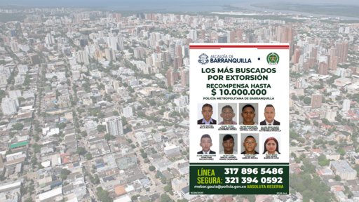 Autoridades publican cartel de los más buscados por extorsión ante crisis de seguridad