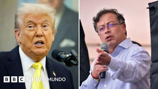 Crisis diplomática entre EE.

UU. y Colombia por acusaciones de Trump contra Petro