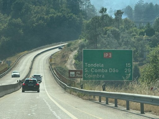 Obras de duplicação do IP3 causam novos condicionamentos de trânsito entre Santa Comba Dão e Viseu