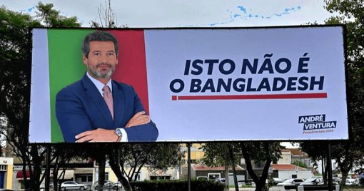 Cartazes de Ventura Geram Vaga de Indignação e Queixas ao Ministério Público