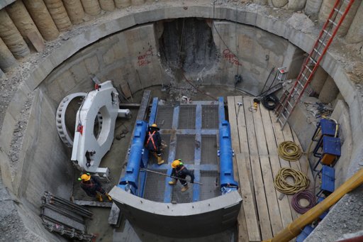 Llega tuneladora para la canalización del arroyo de la calle 85, una obra clave para la ciudad