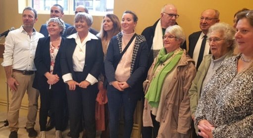 À Bernay, la maire sortante Marie-Lyne Vagner lance sa campagne pour un nouveau mandat