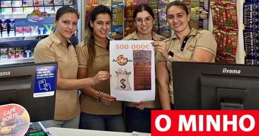 Sorte Grande em Barcelos: Cliente Habitual de Pastelaria Ganha 500 Mil Euros na Raspadinha