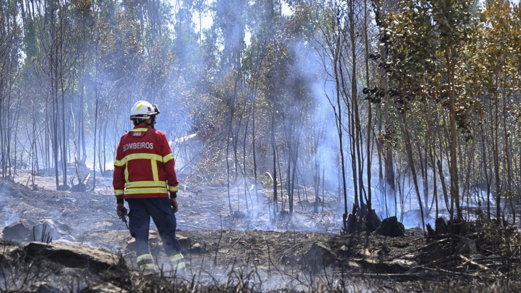 Voluntários de moto apoiam bombeiros no combate a incêndios em Vila Real