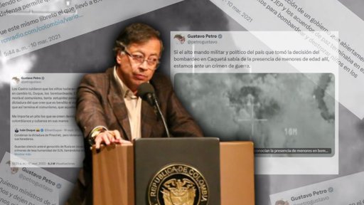 Gobierno Petro retoma los bombardeos contra grupos armados en un giro estratégico