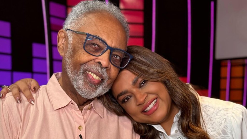 Gilberto Gil presta homenagem à filha Preta Gil após a sua morte