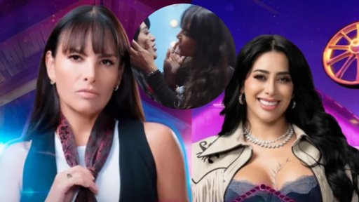 Fabiola Campomanes y Kim Shantal protagonizan un beso viral en 'La Granja VIP'