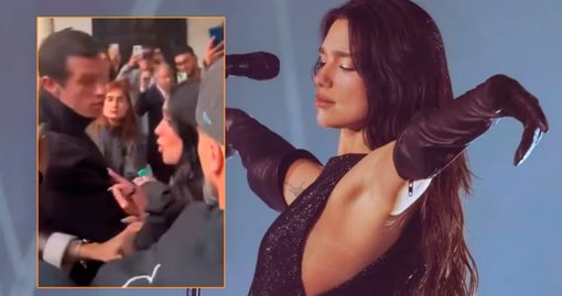 Visita de Dua Lipa a Bogotá genera caos y un llamado al respeto por parte de su equipo