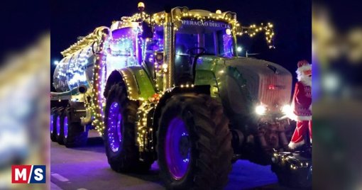 Cortejo de Tratores Iluminados em Vila do Conde adiado devido ao mau tempo