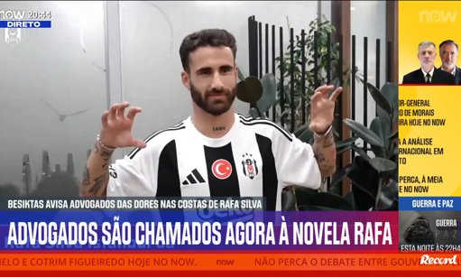 Lesão de Rafa Silva no Besiktas envolta em polémica e ameaças de sanções