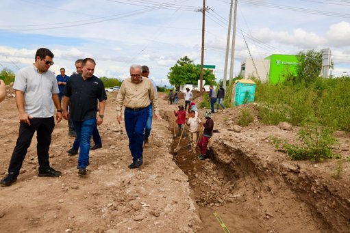 Gobernador Rocha supervisa avance del 30% en el nuevo Malecón de la margen izquierda del río Culiacán