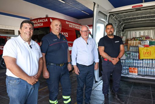 Setúbal Apoia Missão Solidária dos Bombeiros com Cedência de Viaturas