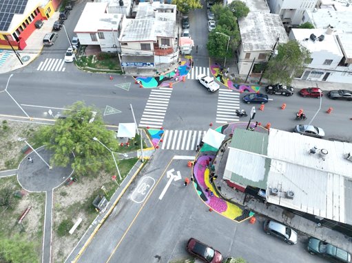 Monterrey impulsa la movilidad peatonal con urbanismo táctico y perspectiva de género