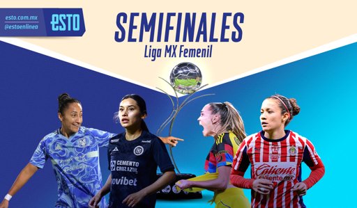 Definidas las semifinales de la Liga MX Femenil con un Clásico Nacional