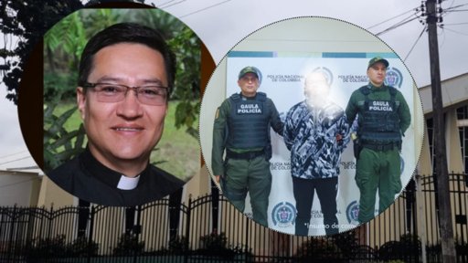 Extraditan a Colombia al confeso asesino del sacerdote Darío Valencia