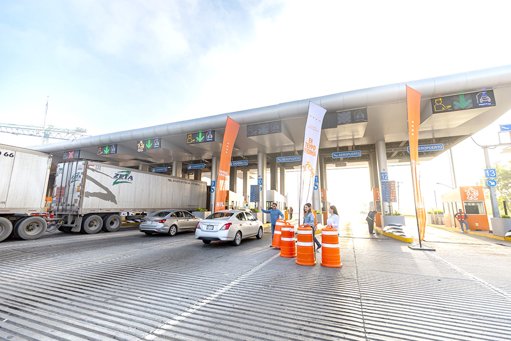 Liberan peaje en Autopista al Aeropuerto por obras de la Línea 6 del Metro