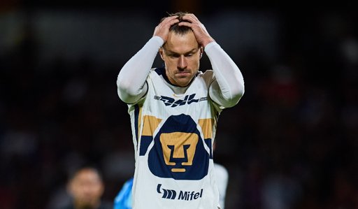 Las lesiones continúan afectando a Aaron Ramsey en Pumas