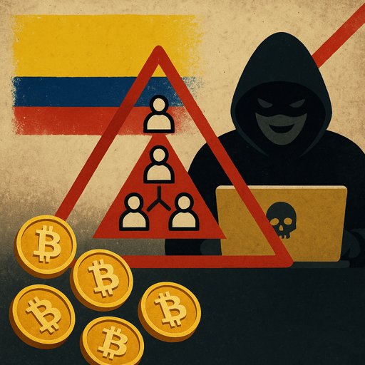 Aumentan las estafas piramidales con criptomonedas en Colombia