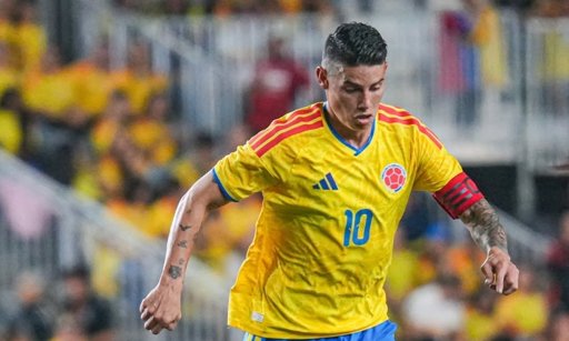 James Rodríguez Anota y se Acerca al Récord Goleador de Falcao