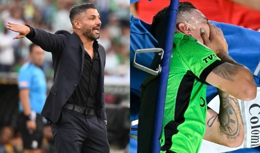 Matheus Uribe sufre esguince de tobillo y es duda para la Selección Colombia