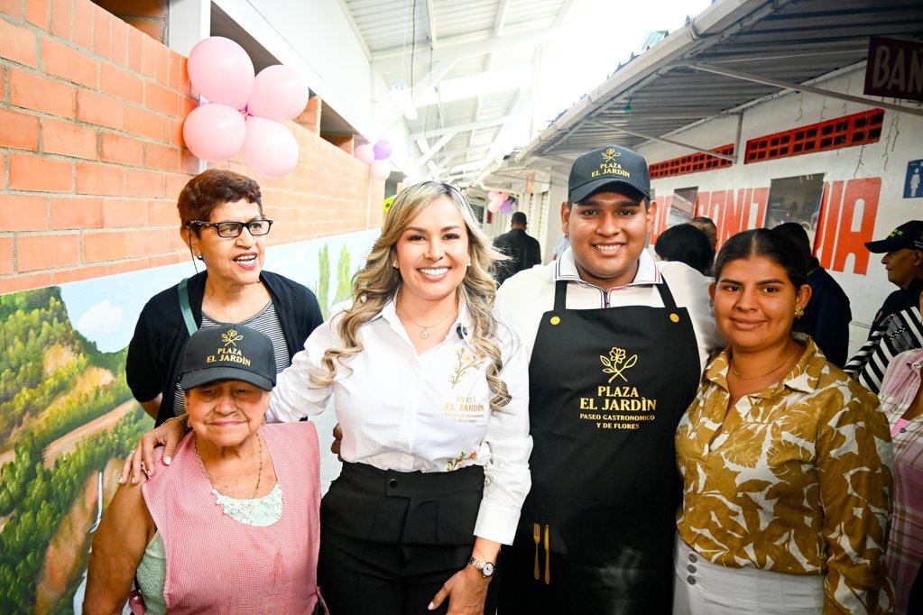 Ibagué inaugura el Paseo Gastronómico y de Flores en la Plaza de El Jardín