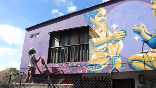 El Arte Transforma el Barrio Nacederos en Pereira con el Festival de Muralismo La Ferro