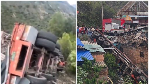 Milagro en Boyacá: Rescatan con vida a un bebé de los escombros de una casa aplastada por un tractocamión