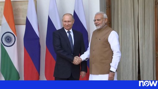 Putin visita a Índia para reforçar parceria estratégica com Modi