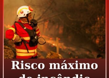 IPMA Coloca 14 Concelhos em Risco Máximo de Incêndio Rural