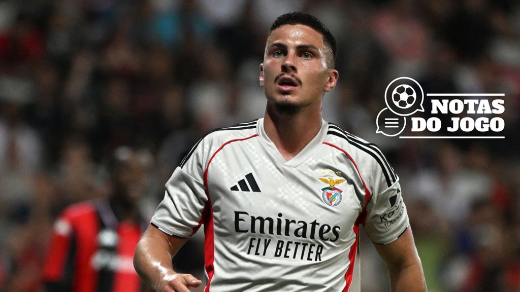Benfica vence Nice e ganha vantagem na pré-eliminatória da Liga dos Campeões